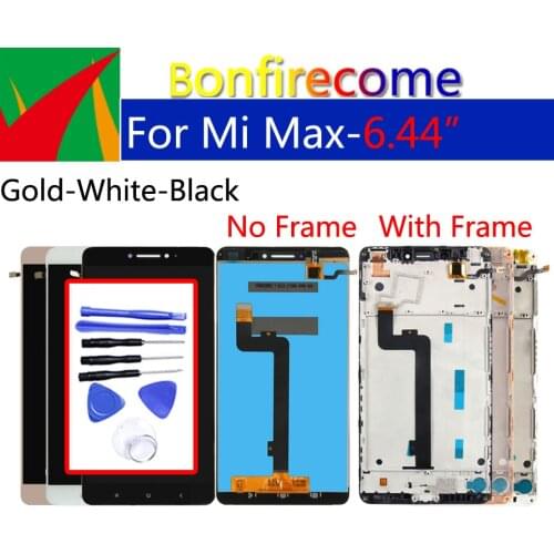 6.44" Original Display For Xiaomi Max LCD Touch Screen Digitizer With Frame Replacement For Xiaomi Max 1 Display Assembly