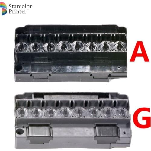 DX5 printhead solvent manifold Mutoh Mimaki Allwin eco solvent plotter printer DX5 solvent adapter DX5 F186000 printhead cover