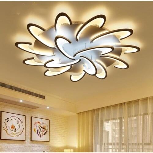 Living room lamp Nordic style ceiling lamp post modern simple atmospheric LED master bedroom lamp creative personality lamps led
