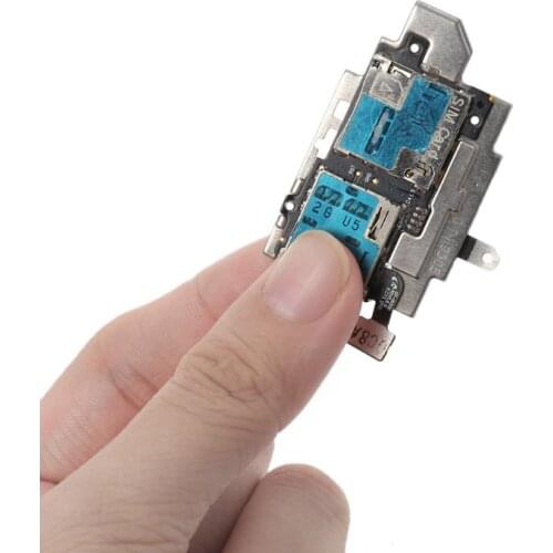 SIM SD Card Slot Holder Socket Flex Cable Reader Replacement Repair for Samsung S3 I9300 T999 i747