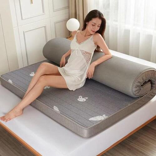 High Quality Three-dimensional Style Student Dormitory Single Bed Mat Latex Mattress Memory Foam Thicken Bed Pad Tatami Mats