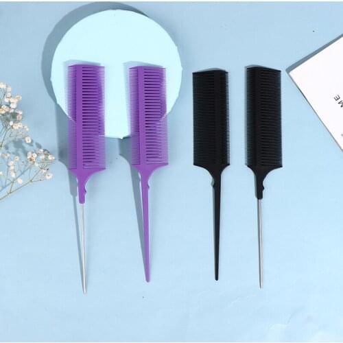1PC Hairdressing Pick-and-dye Comb Dyeing Bar Dyeing Hair Salon Zoning Dyeing Comb