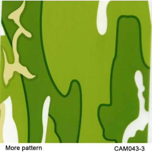 CA033 Printing Materials 50 square Width 1m camo water transfer film coating for outdoors