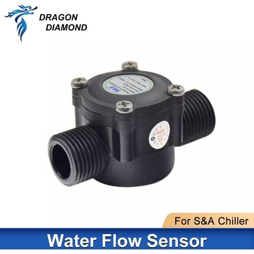 DRAGON DIAMOND Water Flow Switch Sensor For S&A Industrial Chiller For CO2 Laser Engraving Cutting Machine CW3000 CW5000 CW5200