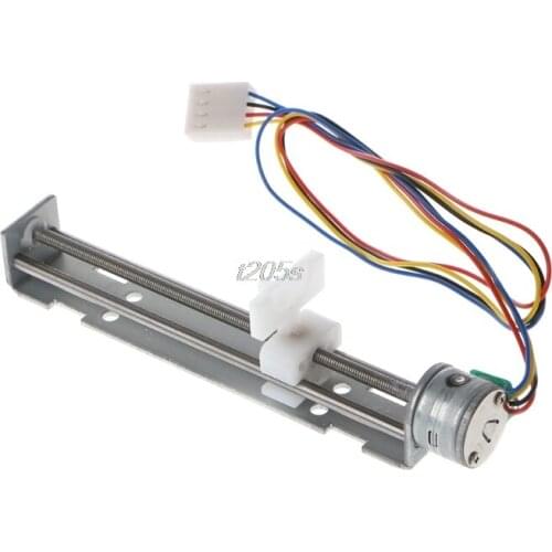 DC 4-9V Drive Stepper Motor Screw with Nut Slider 2 Phase 4 Wire for Laser Engraving T25 Drop ship