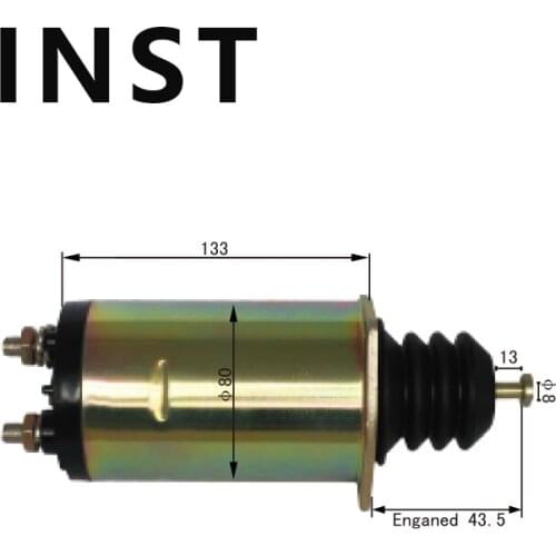 ELECTROMAGNETIC SWTICH SOLENOID FOR 24V 0-47100-4140 1-81151091-0 132499 66-8409 SSK7499HE SSK8499HE SSK9499HE