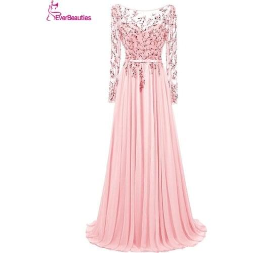EVERBEAUTIES Womens Evening Chiffon Dresses