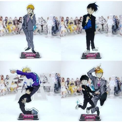 1pcs Hot Japan Anime Cartoon Mob Psycho 100 Printed Acrylic Stand Figure Cosplay Prop Decor for Women Men Gift