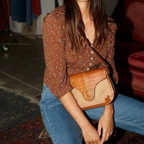 Коричневые блузки HAKOMANY China At AliExpress