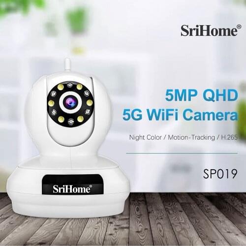 Sricam SP019 2.0 MP IP Camera 4X Zoom 1080P Indoor CCTV Wifi Camera Mini Smart Home 360° PTZ View Baby Monitor Two Way Audio