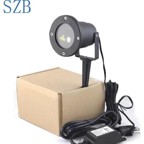 Outdoor Garden Decoration Waterproof Christmas Laser Spotlight Outdoor Garden Party Christmas Wedding Illumination/SZB-RG188