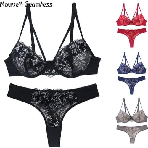 Nouvelle seamless sexy womens underwear bra, used to push up lace flower bra evening dress, padded bra top wire underwear size