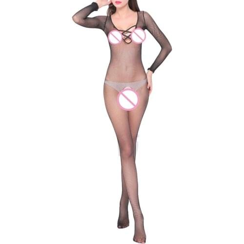 New Women sexy lingerie hot bodystocking sex fishnet lingeries sexy costumes open crotch body stockings sexy nightwear