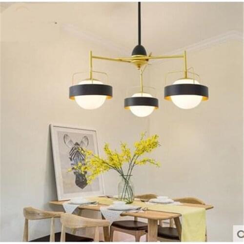 Postmodern atmosphere pendant lights living room Nordic restaurant lamp creative personality bedroom study pendant lamp LO7269