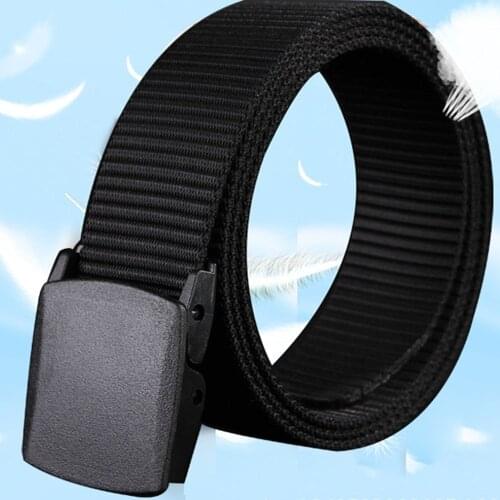Mens Belt Nylon Fabric Belt Military Outdoor Tactical Belt Army Style Male Belts For Men Luxury Casual fashion belt