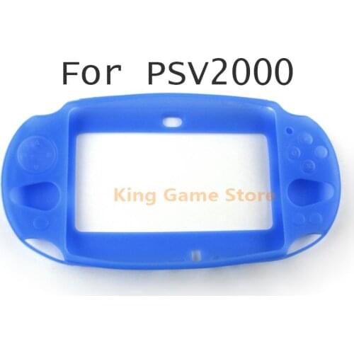 1pc/lot Silicone Case Soft Rubber Gel Protective Skin Case Replacement Cover For PS Vita Slim 2000 PSV2000 Controller