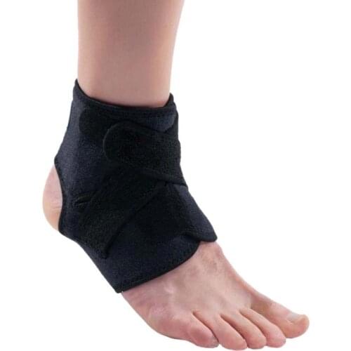 Outdoor Sport Foot Ankle Support Elastic Brace Guard Adjustable Ankle Protector Fitness Football Basketball Equipment