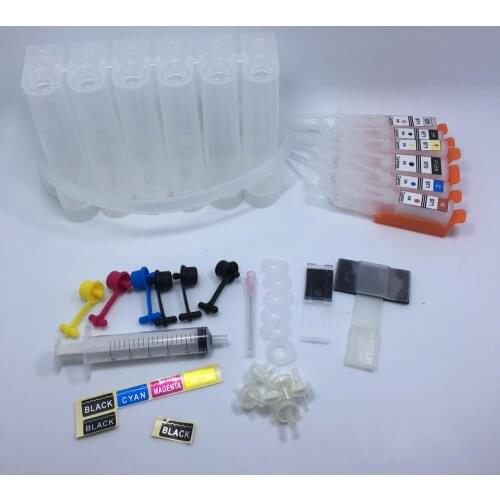 YOTAT 6Color CISS ink cartridge PGI-970 CLI-971 for Canon PIXMA MG7790