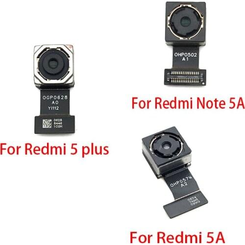 Back Rear Main Camera For Xiaomi Redmi 5 Plus 4X 5A 6A K20 6 Note 7 6 Pro S2 Rear Big Back Camera Flex Cable Replacement Parts