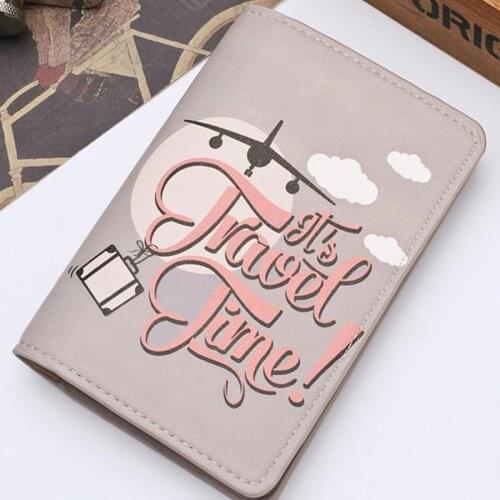 Zoukane New Cover Travel Passport Cover Card Case Women Men Travel Credit Card Holder Travel ID&Document Passport Holder CH02F