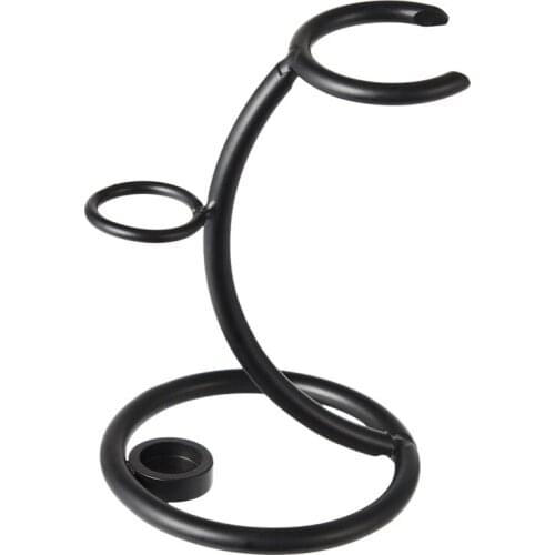 1 Pcs 2 In1 Men Shaving Tool Holder Curved Shaving Brush Manual Razor Stand Holders Beard Accessories