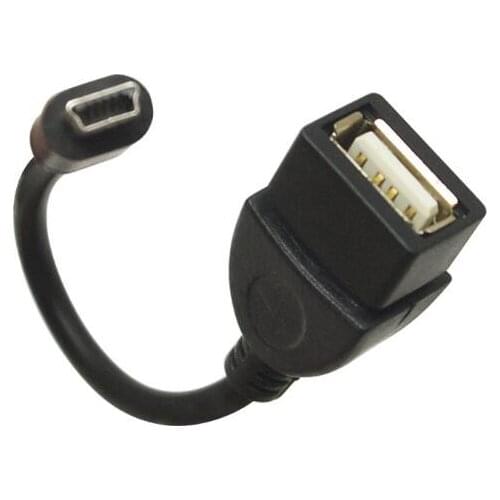 13.8cm 5pin USB male to USB 2.0 female connector wire OTG cable tail circuit for car audio CD/DVD GPS