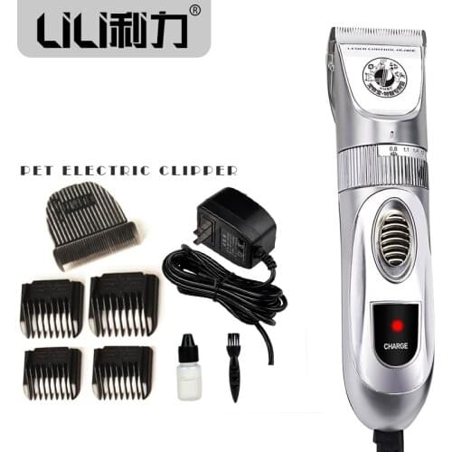 LILI high power Professional Electric dog grooming clippers Dog Hair Trimmer Electric Hair Shaver Silver Cutting Machine