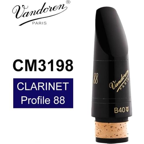 France Vandoren CM3198 B40 Lyre Profile 88 Bb Clarinet Mouthpiece
