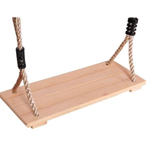 Indoor Single People Adult Kids Play Antiseptic Wood Hang Swing Children Outdoor Garden Park Wood Fun Sports Toys Hammock Swing