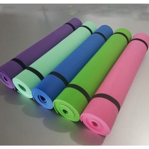 4mm Environmental Protection EVA Yoga Mats Pink/purple/blue Living Room Bedroom Area Soft Fitness Rugs Carpets Antiskid Outdoor