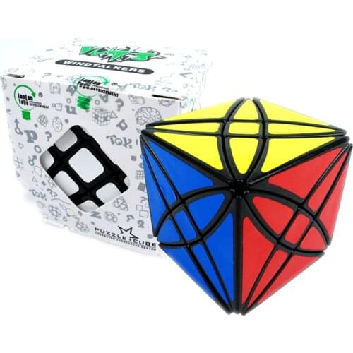 LanLan 8 Axis Magic Star Magic Cube Speed Puzzle Game Decompression Antistress cubo magico Educational Toys