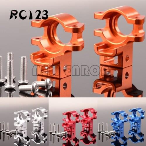 NEW ENRON #8540 2P Aluminum Rear Axle Hub Housing For RC Traxxas 1/7 Unlimited Desert Racer UDR 85076-4 85086-4 Upgrade Parts