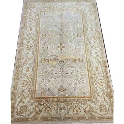 Original single export Turkish handmade carpets OUSHAK Ozarks pure wool carpet XA13-19 4X6gc158zieyg14