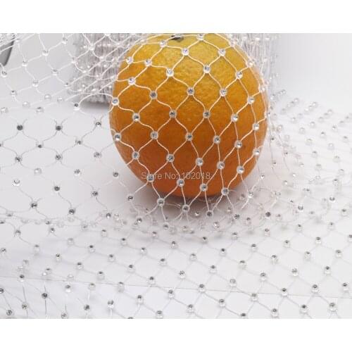 Free shipping fish net rhinestone trimming for sex woman dress wedding crystal mesh 25 rows SS12 10yards