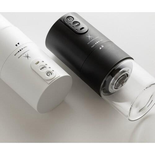 Portable Electric Household mini espresso USB-Rechargeable Automatic Grinde Coffee Machine with Adjustable Coarsen 2000mAh