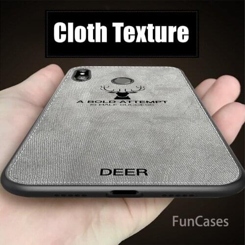 Luxury Original Cloth Texture Phone Case For Xiaomi Redmi Note 5 Pro Ultra thin Soft TPU Retro Fabric Cover For Xiaomi Mi 8 Mi8