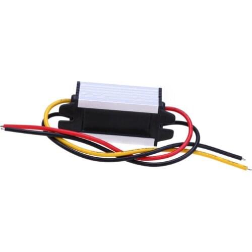 VODOOL Car Power Step-down Converter DC 24V to 12V 5A 60W Car Power Step-down Converter Adapter Audio Refit Module High Quality
