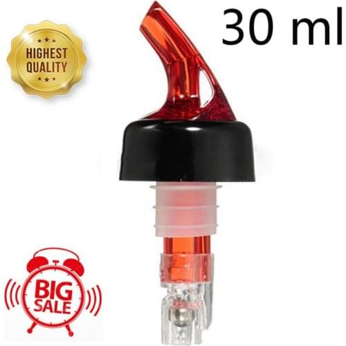 1PC 2 Colors 20ml/30ml Quantitative Wine Pourer Alcohol Liquid Dispenser Measuring Oil Bottle Spout Wine Decanter KTV Bar Tools