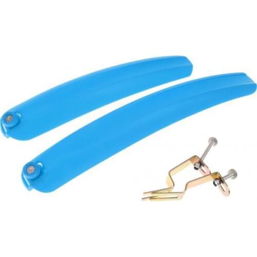 14/ 16/ 20' Front & Rear MTB Mountain Rode Bike/ Bicycle Fenders Mudguards Set Bicycle Parts Blue