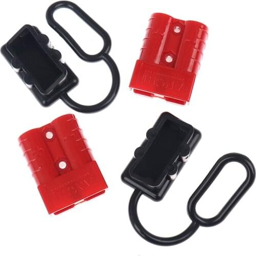 2pcs/set 50A Battery Trailer Pair Charge Plug Quick Connector Kit Connect Disconnect Winch Electrical Power Cables Connectors