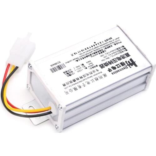 203F DC 36V 48V 72V To 12V 10A 120W Converter Adapter Transformer For E-bike Electric