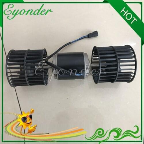 24V AC A/C Air conditioning Fan Double Blower Motor Unit for Volvo excavator EC 330 360 460 EC330 EC360 EC460 VOE 14576774