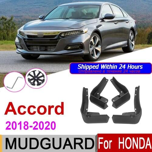 Mudguard For Honda Accord 10 2020 2019 2018 Front Rear Fender Mud Flaps Guard Splash Flap Mudguards Car Accessories