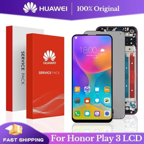 100% Original LCD Display For Huawei honor Play 3 Touch Screen Digitizer 10 Touch Screen Replament For Honor 9C 9 C AKA-L29 lcd