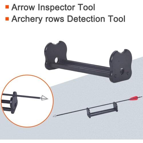 Archery Arrow Inspector Straightness ABS Inspector Bow Center Balance Detection Bracket General Tool Hunting Shooting