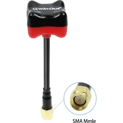 JMT 5.8GHz Circular Polarized Triumph FPV Antenna SMA RP-SMA 85mm for FPV Racing Quadcopter Video Glasses Goggles