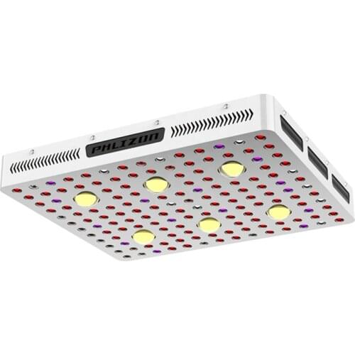 Phlizon 1000w 2000w 3000w full spectrum 380-780nm COB grow light kit for greenhouse gardening and indoor plants