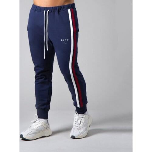 Mens New Large Size Running Cotton Midwaist Pants Outdoor Fitness Training Stylish Simple All-Match Small Foot Sports Pants