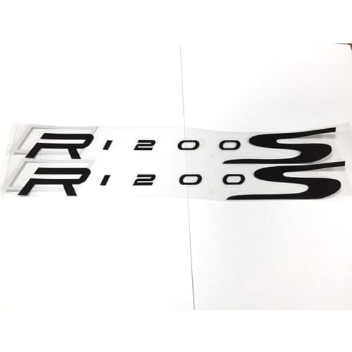 NEW Motorcycle Reflective White Stickers Customizable color FAIRING Decals for BMW R1200S