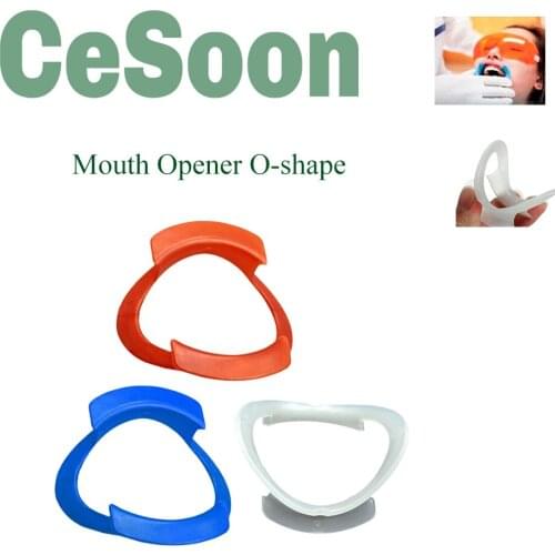 5pc/set O-Shape Dental Mouth Opener Intraoral Cheek Lip Retractor Orthodontic Brace Repeat Use Orthodontic Brace Dental Tool